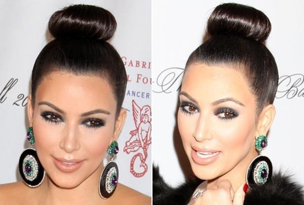 Kim Kardashian saç modeli
