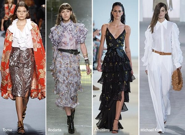 new york moda haftasındaki katlı kıyafetler