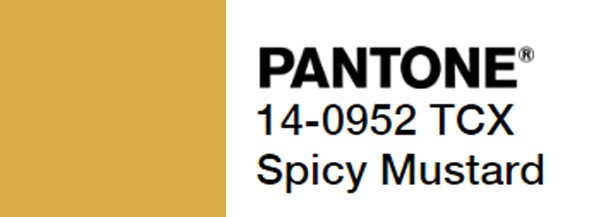 Spicy Mustard pantone code