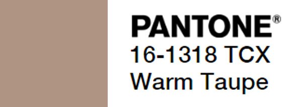 Warm Taupe pantone code
